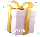 Receba seus bônus de boas-vindas no 7676